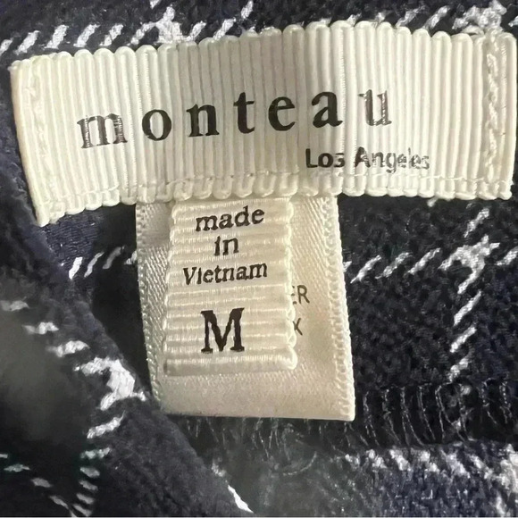 Navy Tie-waist Jumpsuit-Size:Medium - Picture 7 of 7